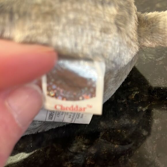 2002 Cheddar the Mouse Ty Beanie Baby . Size 6” - Picture 8 of 9